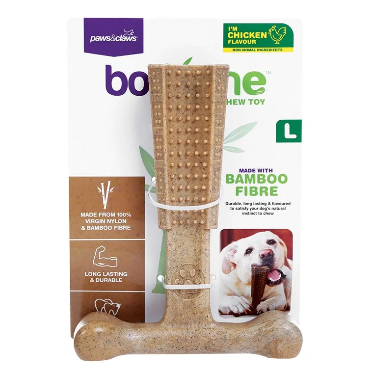 Pet ProductsLarge Bamboo T-Bone, 2 Asstd Flavours