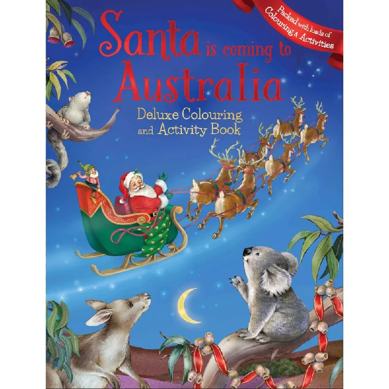 - ​​Pet toys under    yuanSanta is Coming to Australia - Colouring & Activity Book