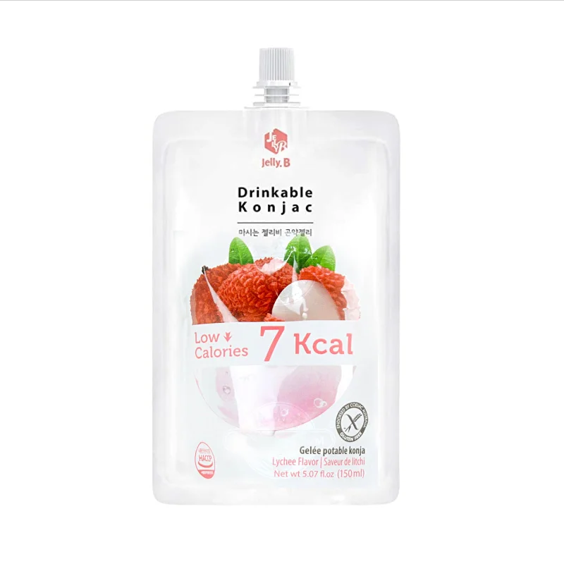 - Air box TSA certified check-inJelly.B Drinkable Konjac Jelly Lychee 150ml