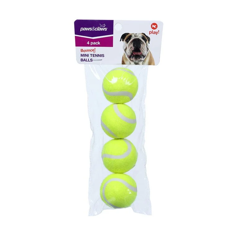 - Pet smart GPS locatorMini 4cm Tennis Ball, 4pk, 3 Asstd Colours