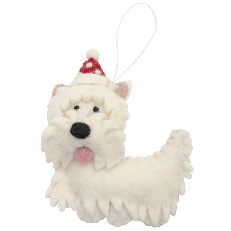 - Elderly dog ​​joint care mattressFairtrade Felt Christmas Decoration - Bronte the Westie