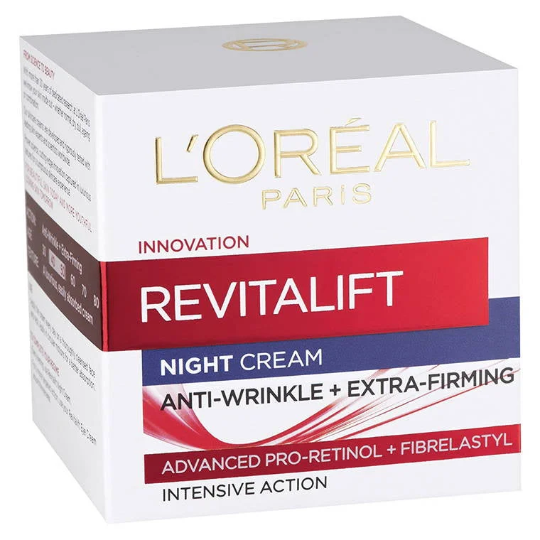 ---Loreal Skin Cream Revitalift Night Cream