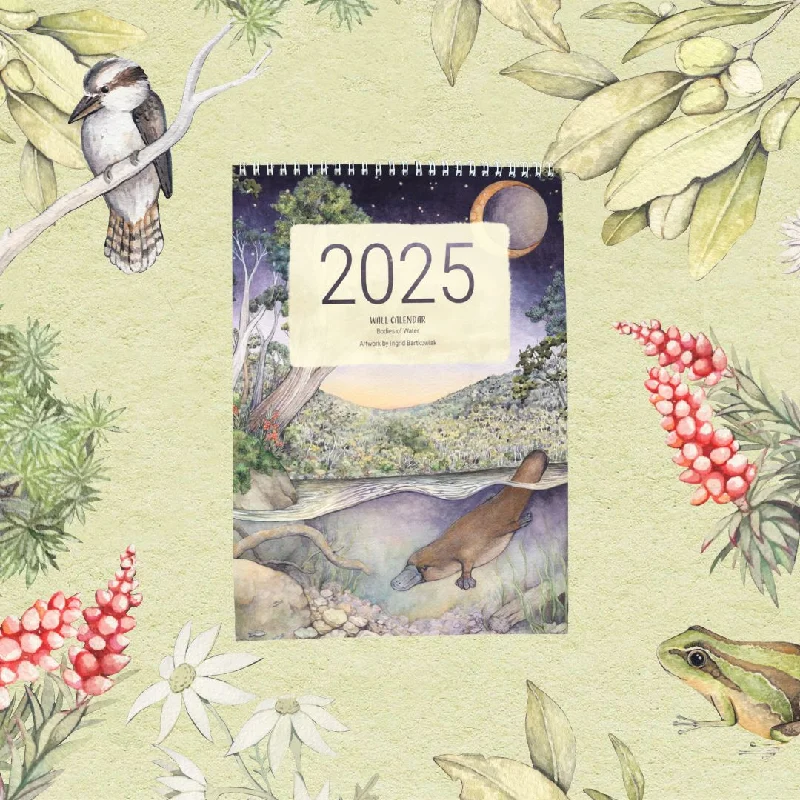  -Non-contact cat thermometerIngrid Bartkowiak Art 2025 Wall Calendar