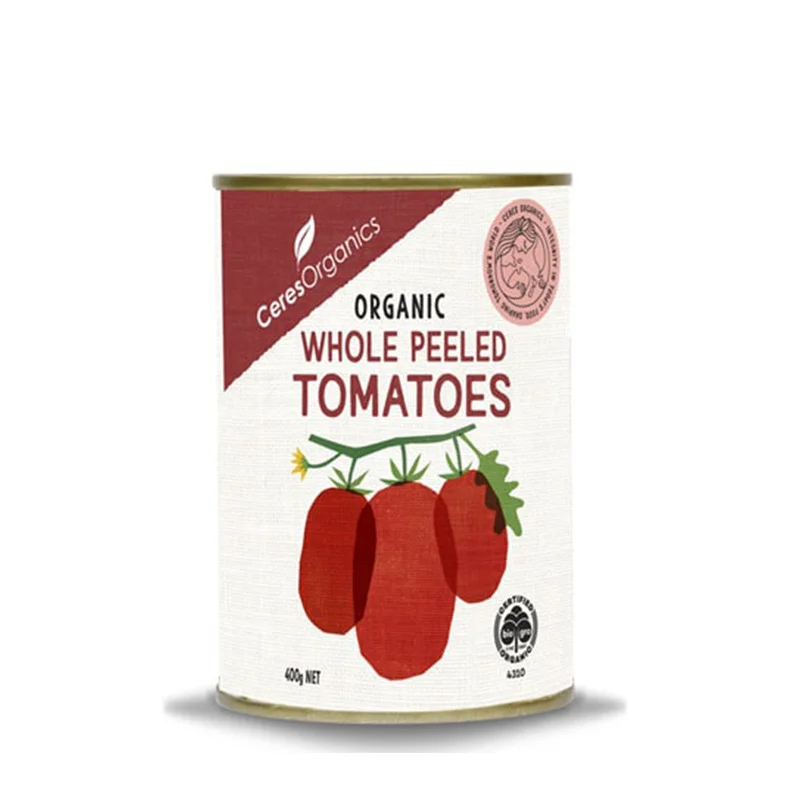 - Foldable and portable cat bagCeres Organic Whole Peel Tomato 400g