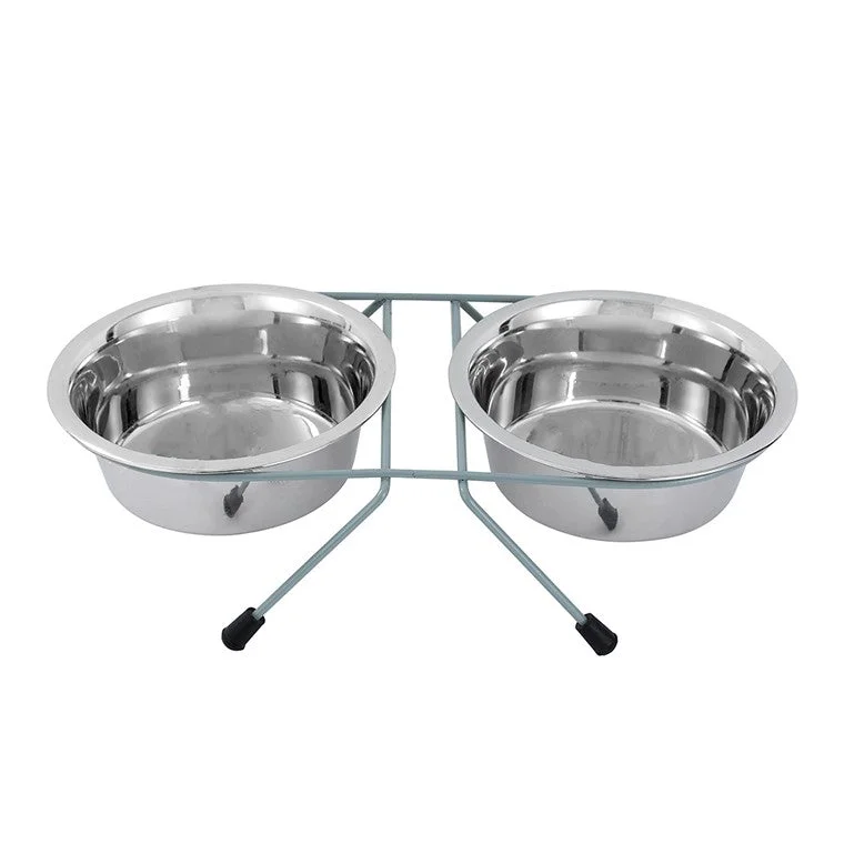 - Pet tear stain cleaning wipesSmall Double Pet Bowl S/Steel w/ Stand