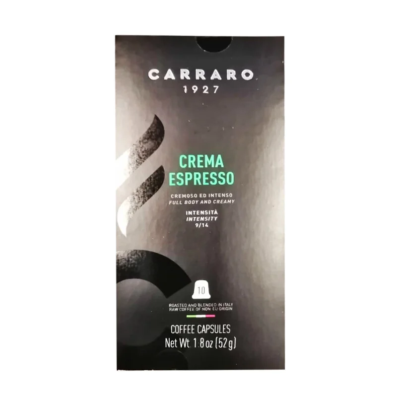 - Pet tear stain cleaning wipesCarraro Crema Espresso Coffee Capsules 52g