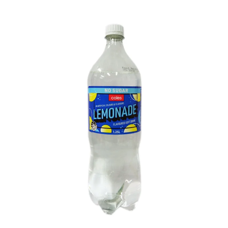 - Degradable pet feces bagColes Lemonade Soft Drink 1.25L