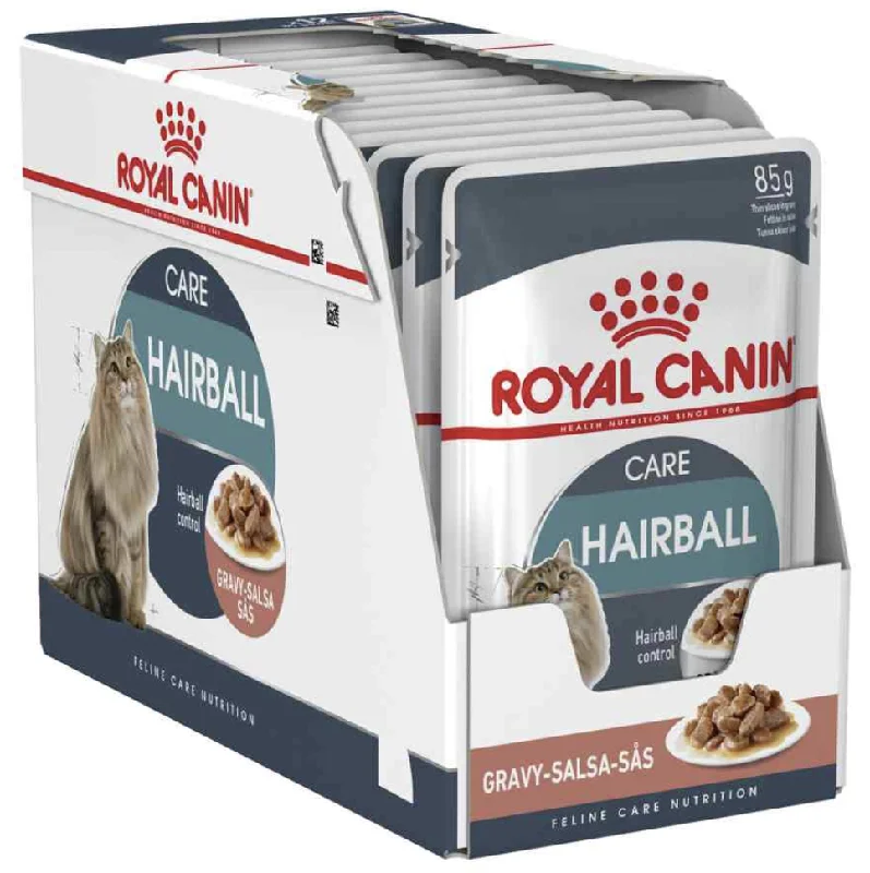 - Degradable pet feces bagRoyal Canin Cat Wet Food - Hairball - Gravy - Box (12 x 85g)