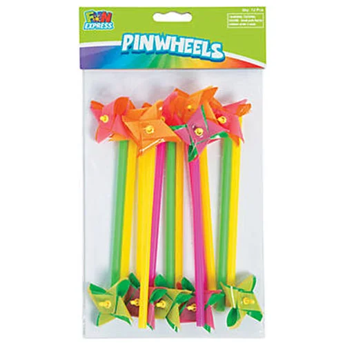 - Recommended affordable pet toysPlastic Mini Neon Two-Tone Pinwheels 7" | 12ct