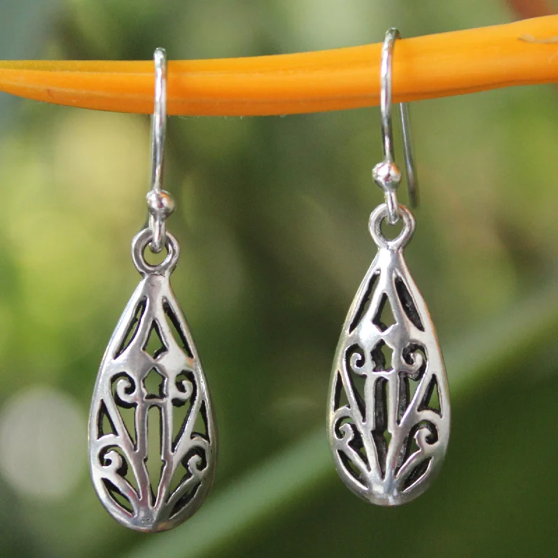 - Pet monitor with cameraThai Fantasy Unique Sterling Silver Dangle Earrings