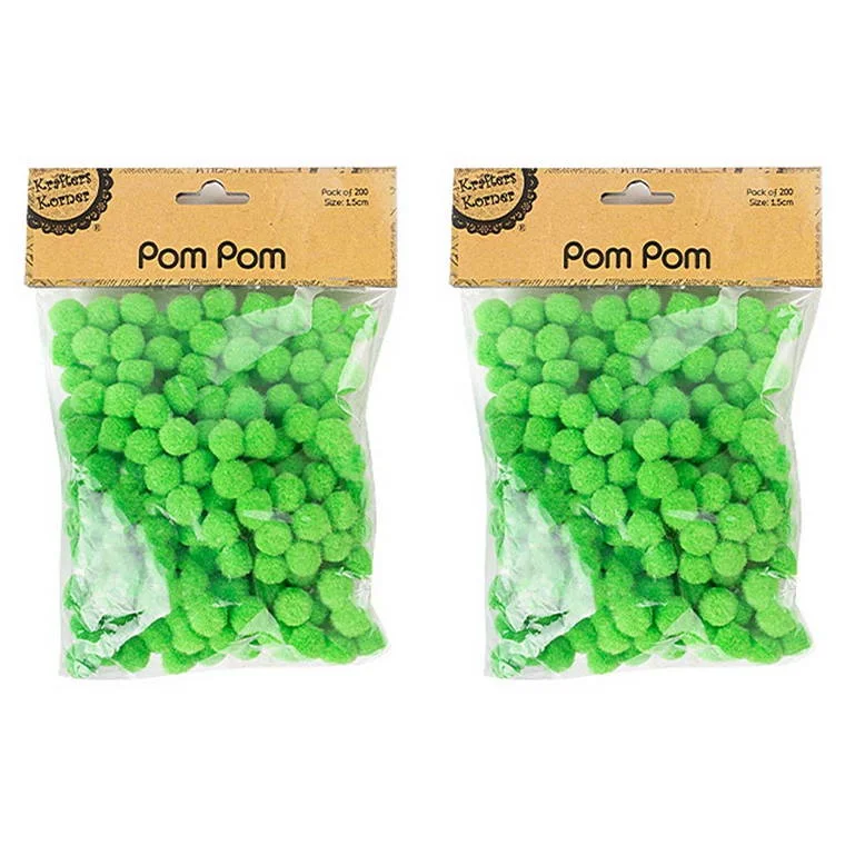 - Pet vitamin complex nutrition tabletsPom Pom, Green, 200pk, 1.5cm