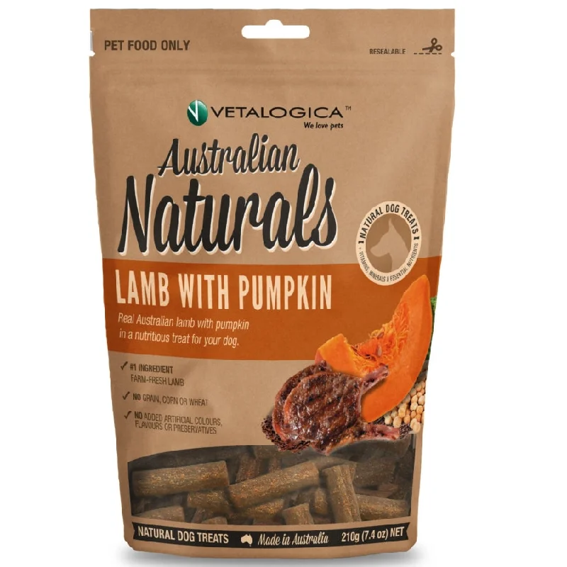 - Winter dog thick down jacketAustralian Naturals Lamb with Pumpkin Treats for Dogs 210g