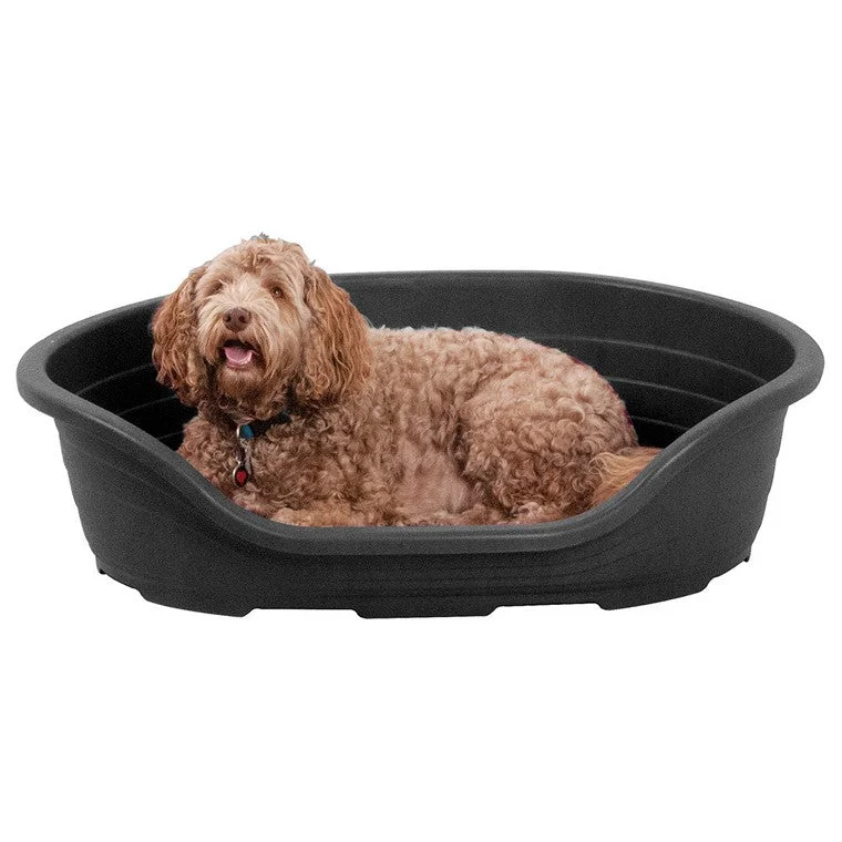 - Winter warm clothes for short-haired dogsHeavy Duty Plastic Dog Bed, Black, Large