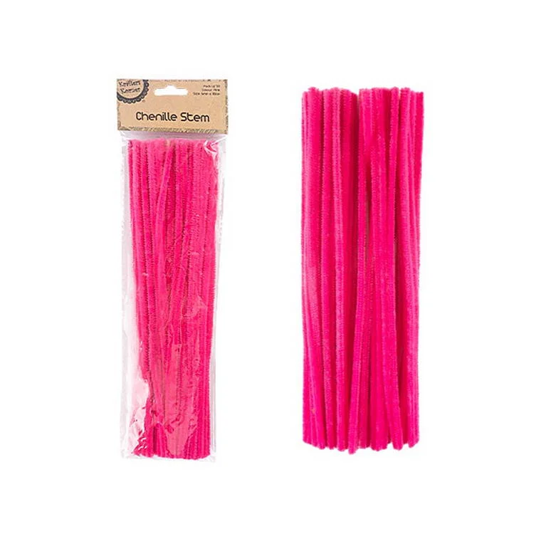 - ​​Pet toys under    yuanChenille Stems, Pink, 50pk