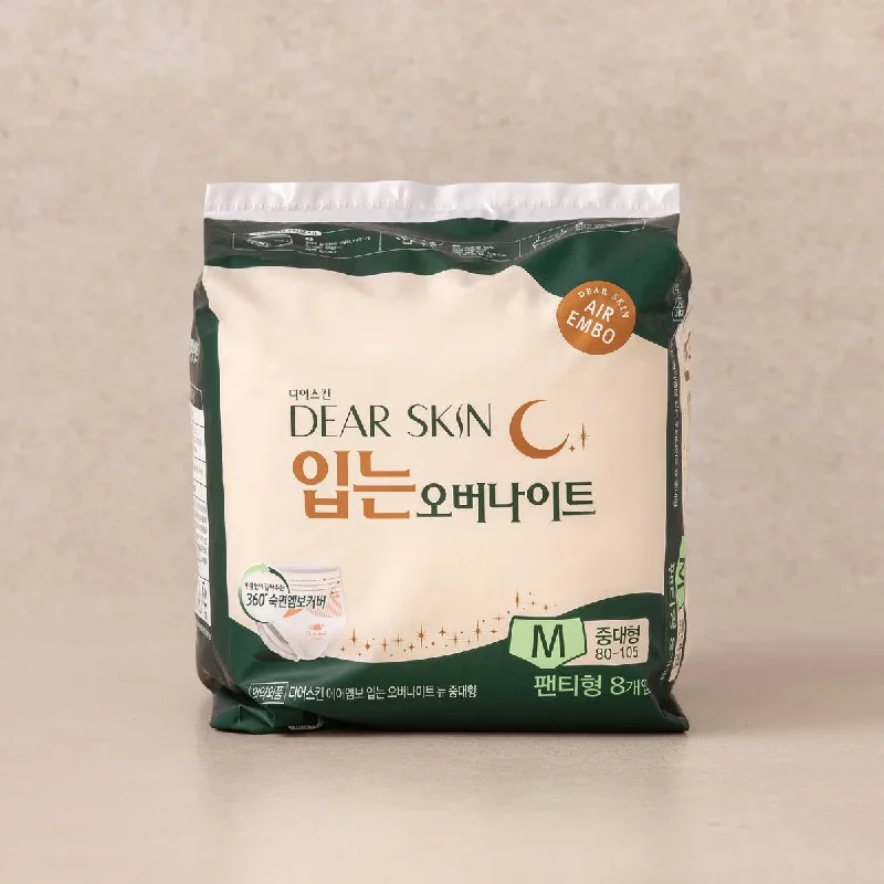 ---디어스킨 입는 오버나이트 생리대 DEAR SKIN Overnight Pants (M/L)