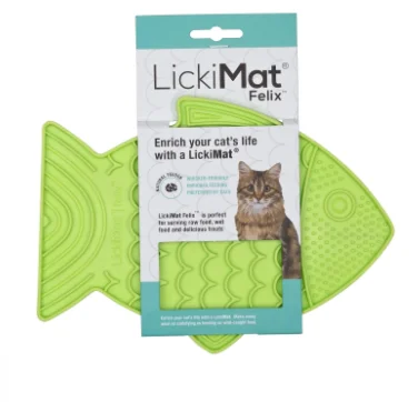 - Dog anti-slip matLickimat Cat - Felix - Green