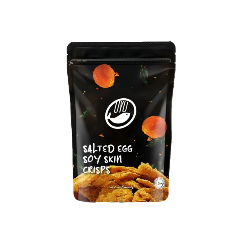 ---Oyu Salted Egg Soy Skin Crisps 100g