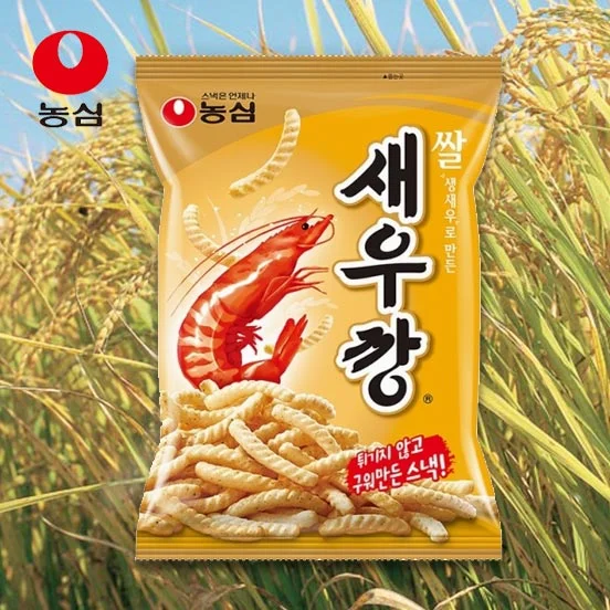 - Natural latex pet mattress고소한 농심 쌀새우깡 Nongshim Rice Shrimp snacks 80g