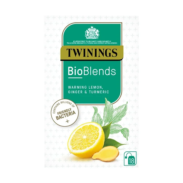 - Pet tear stain cleaning wipesTwinings Bioblends Lemon, Ginger & Turmeric 18 Tea Bags