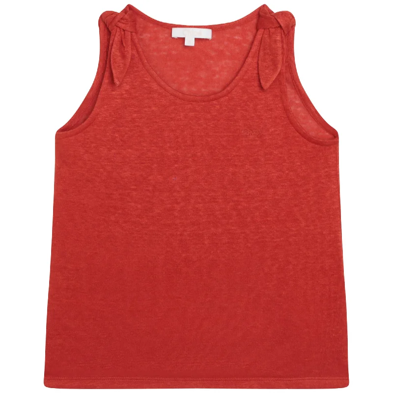 - Summer pet ice matChloe Orange Tank Top