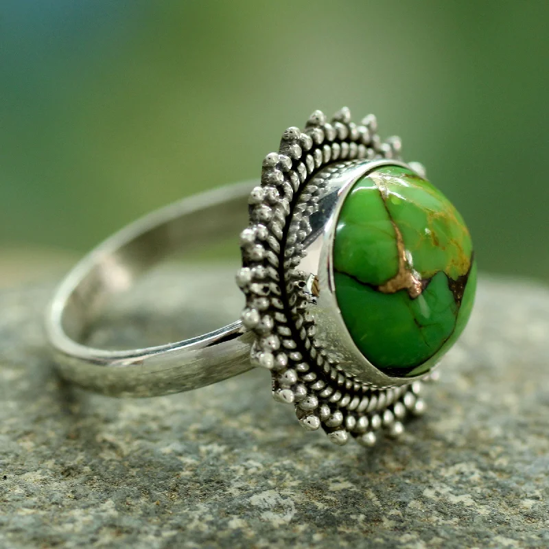 - Cat hair ball removal and hair removal creamVerdant Promise Sterling Silver and Green Composite Turquoise Cocktail Ring