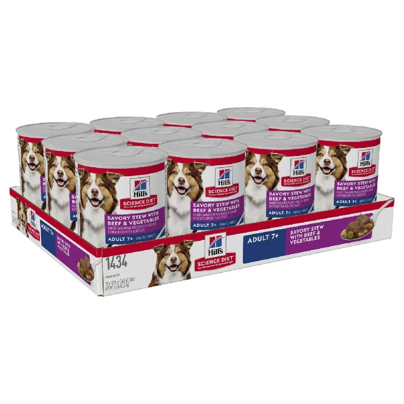 - Postoperative pet anti-licking Elizabethan collarHill's Dog Wet Food - Adult 7+ Beef Stew - Slab (363g x 12)