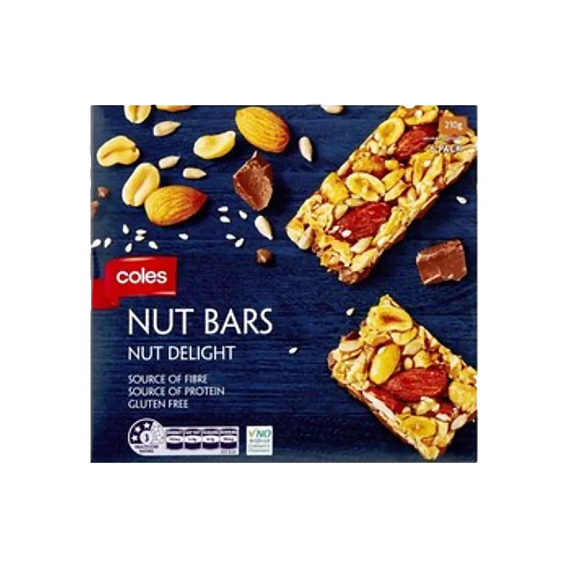  -Splash-proof food bowl AND Anti-choking slow food bowlColes Nut Bar Nut Delight 210g