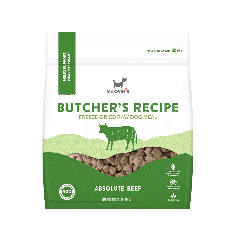 - Custom pet birthday cakeFreeze Dried Butcher's Absolute Beef Recipe | Dog Full Meal and Mixer, 16 oz