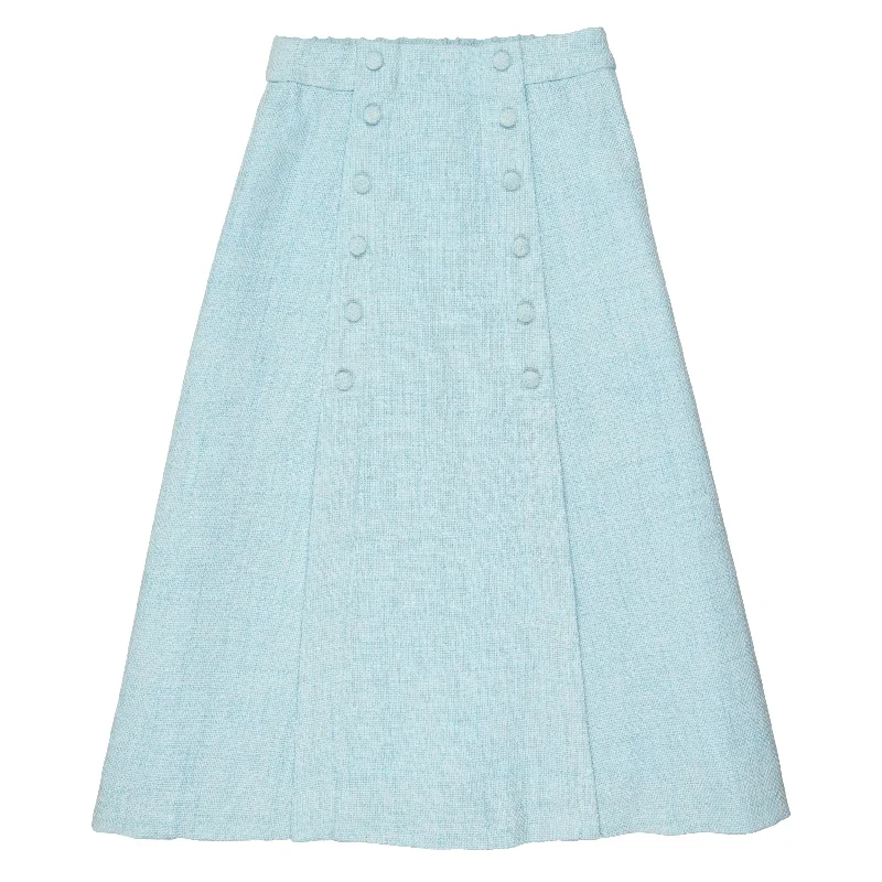 - Organic cotton dog bibsCoco Blanc Pale Blue Double Breasted Woven Skirt