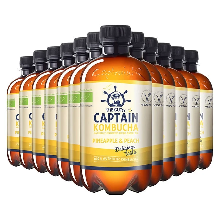 - Dog anti-slip matThe GUTsy Captain Kombucha Pineapple Peach Bio-Organic 12 x 400ml