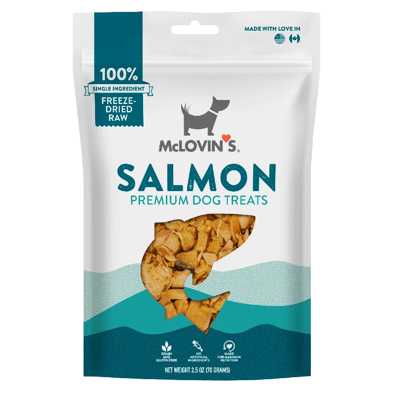 - Natural ingredient dog foodFreeze Dried Raw Salmon Dog Treats, 2.5 oz