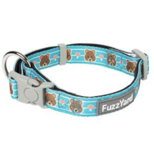 - Pet stroller can be taken on the planeFuzzyard Dog Collar - Fuzz Bear - Large