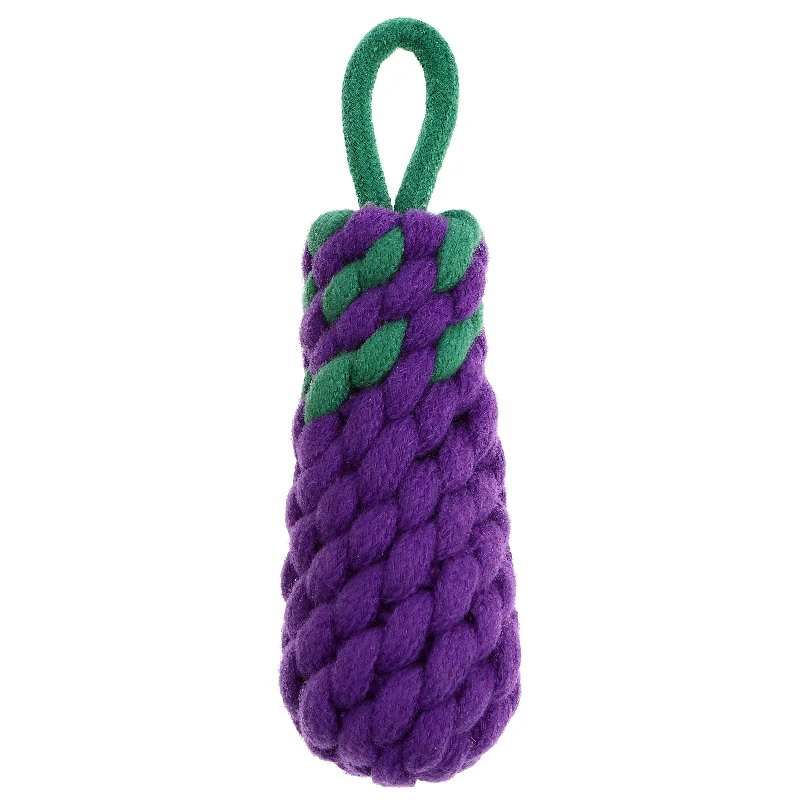 - Toys suitable for multi-pet familiesCOUNTRY TAILS EGGPLANT ROPE NATURAL TOY