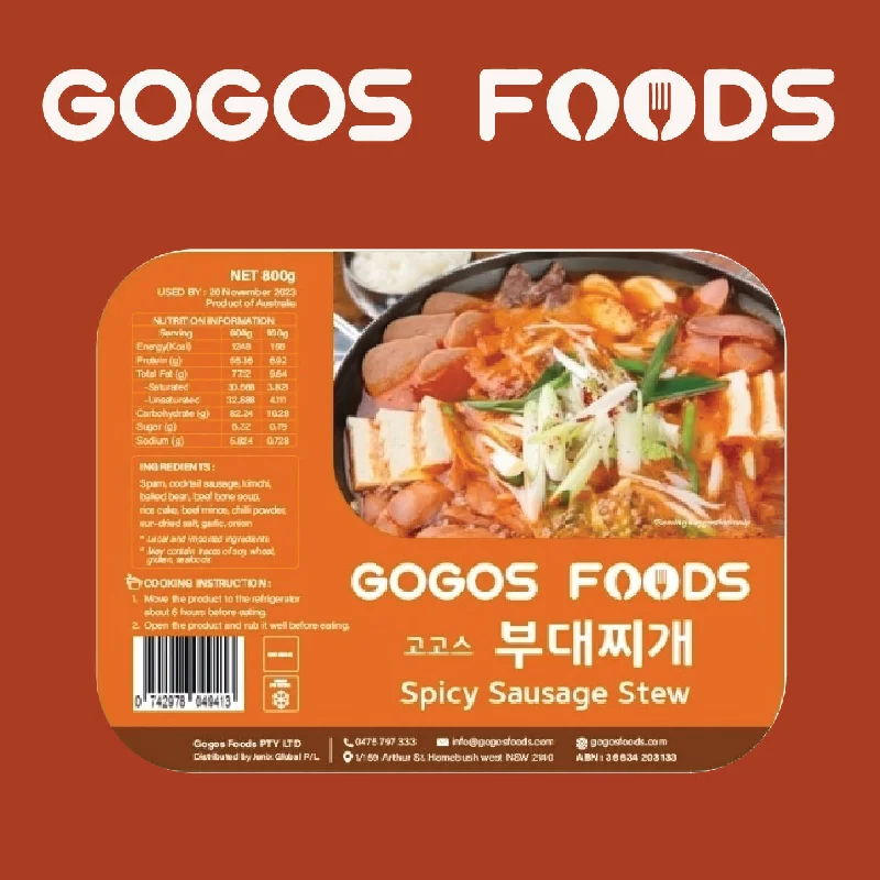 - Dog disposable foam shower gelSYDNEY ONLY🚛 고고스 푸드 부대찌개 Spicy sausage stew