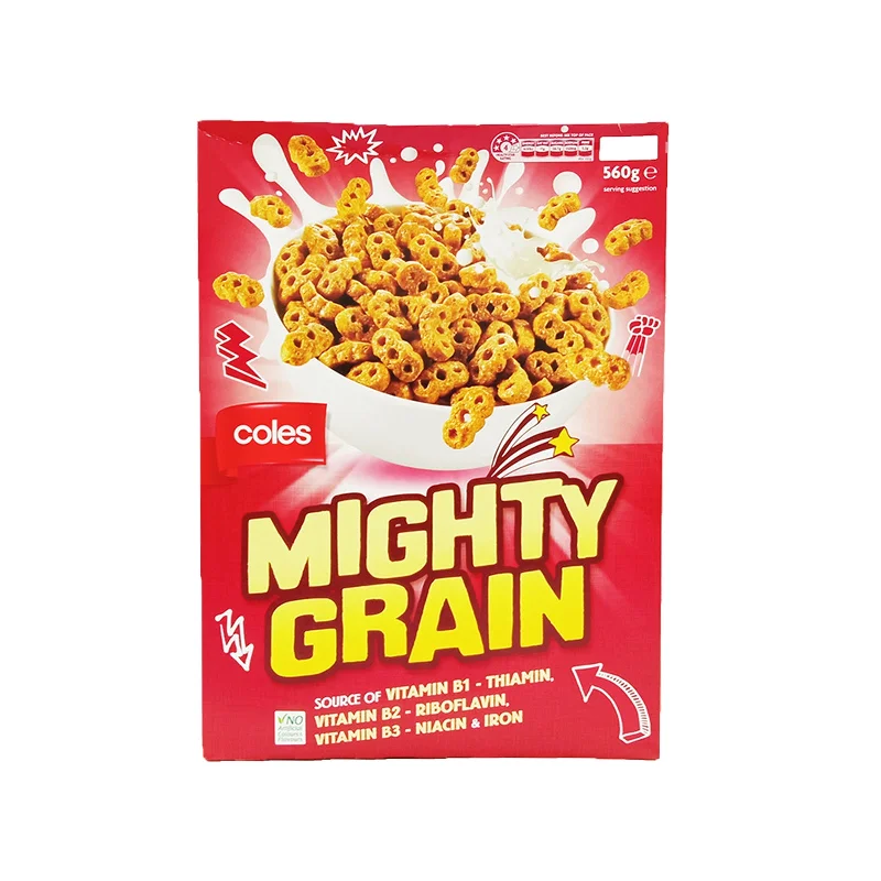  -Anti-scratch scratching board AND cat bed in oneColes Breakfast Cereal Mighty Grain 500g