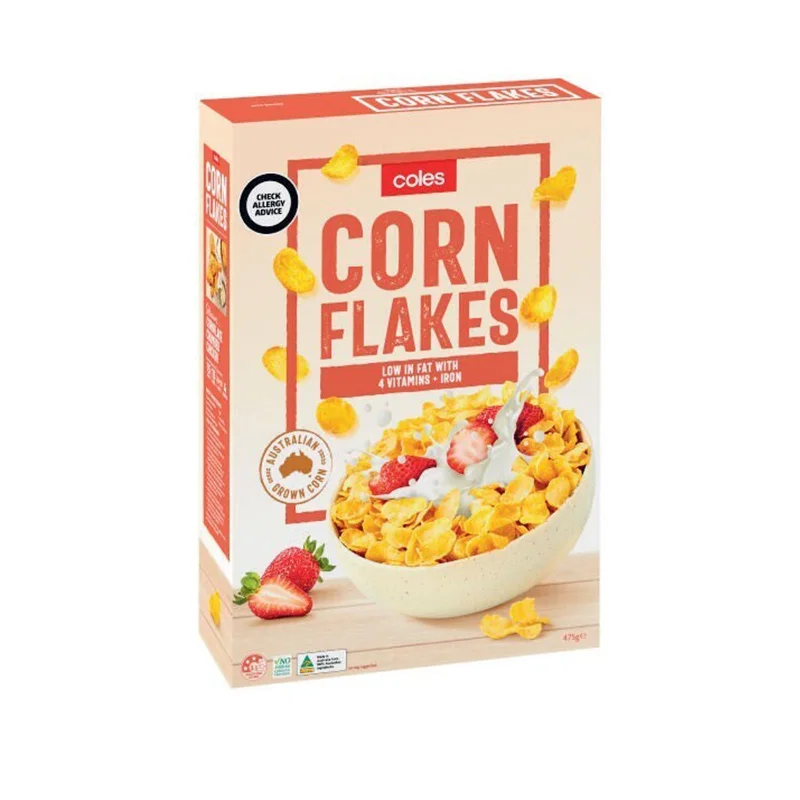 Pet ProductsColes Breakfast Cereal Corn Flakes 475g