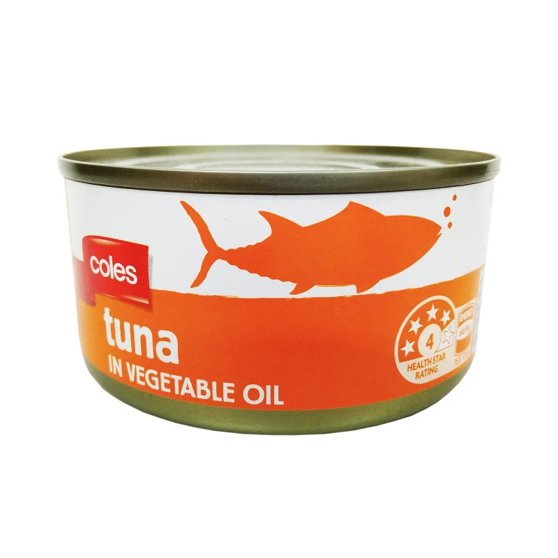 - Foldable and portable cat bagColes Tuna In Vegetable Oil 185g