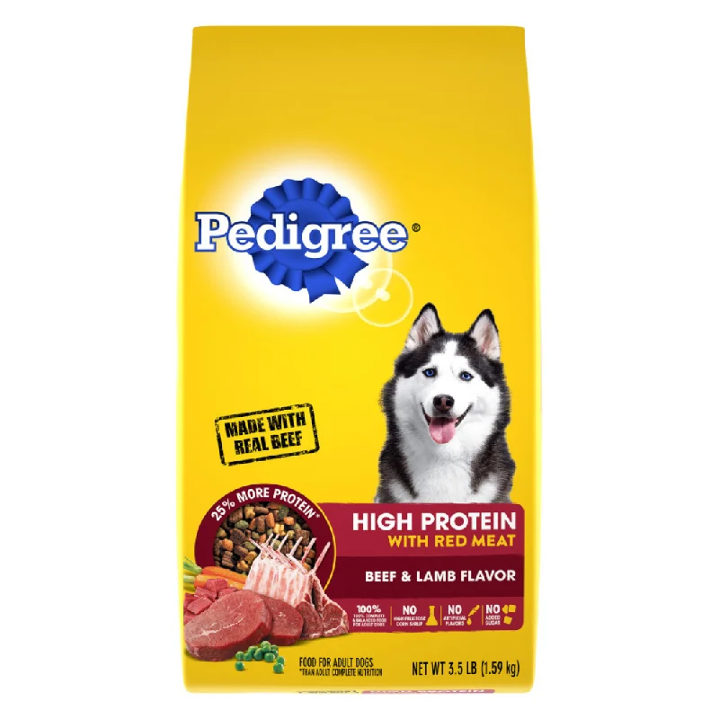 - Dog food helps the digestive systemPedigree Complete Nutrition High Protein Beef & Lamb Dry Dog Food