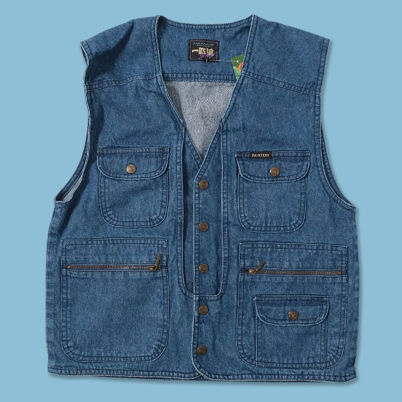 - Winter warm clothes for short-haired dogsUtility Denim Vest Medium