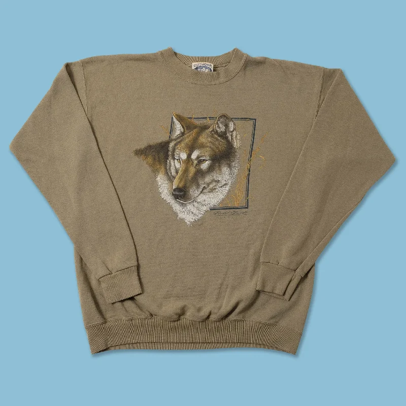 ---Vintage Wolf Sweater Medium