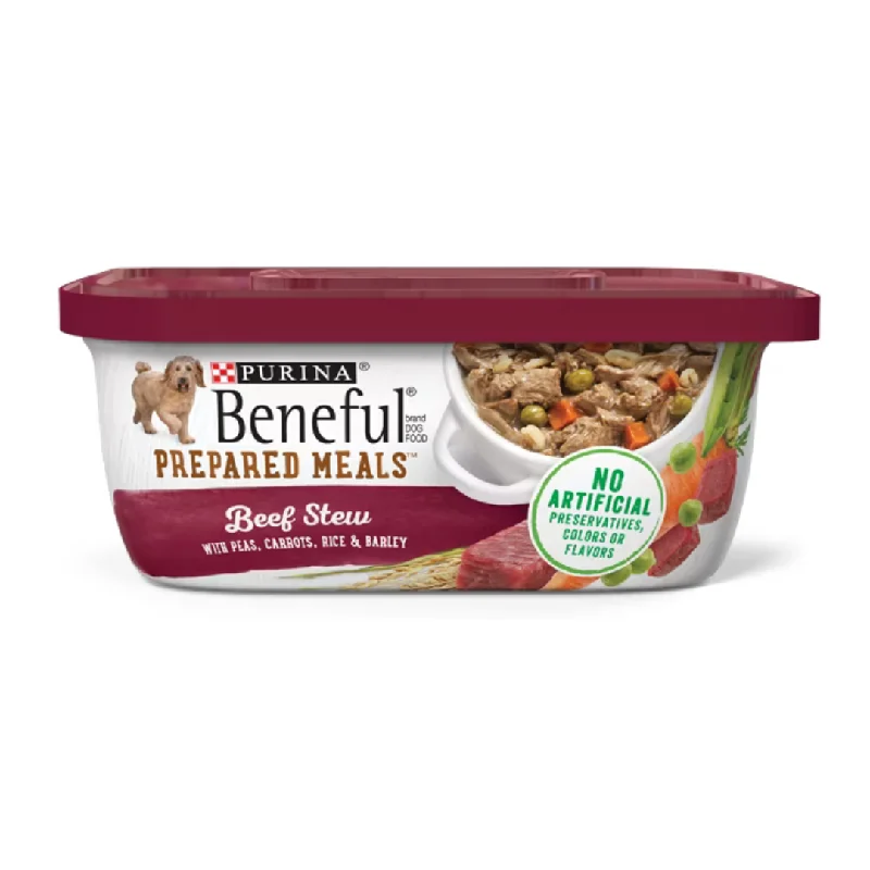 - The effect of dog food on dental healthPurina Beneful Prepared Meals Beef Stew Wet Dog Food