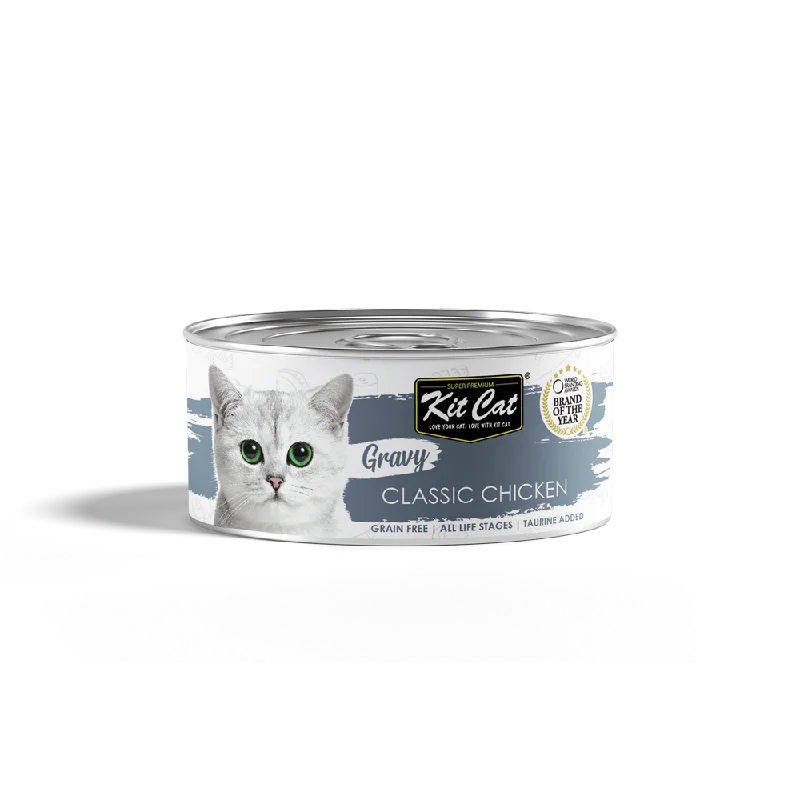    - Purina Pro Plan cat food palatability  Kit Cat - Gravy Classic Chicken (Wet Cat Food)