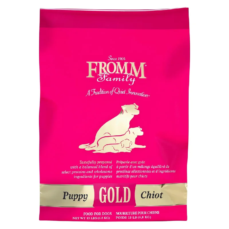 - Dog food recommendations for multi-dog householdsFromm Puppy Gold Dry Dog Food