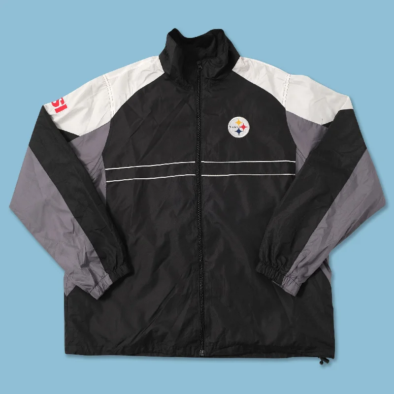 - Cat hair ball removal and hair removal creamVintage Pittsburgh Steelers Track Jacket Large