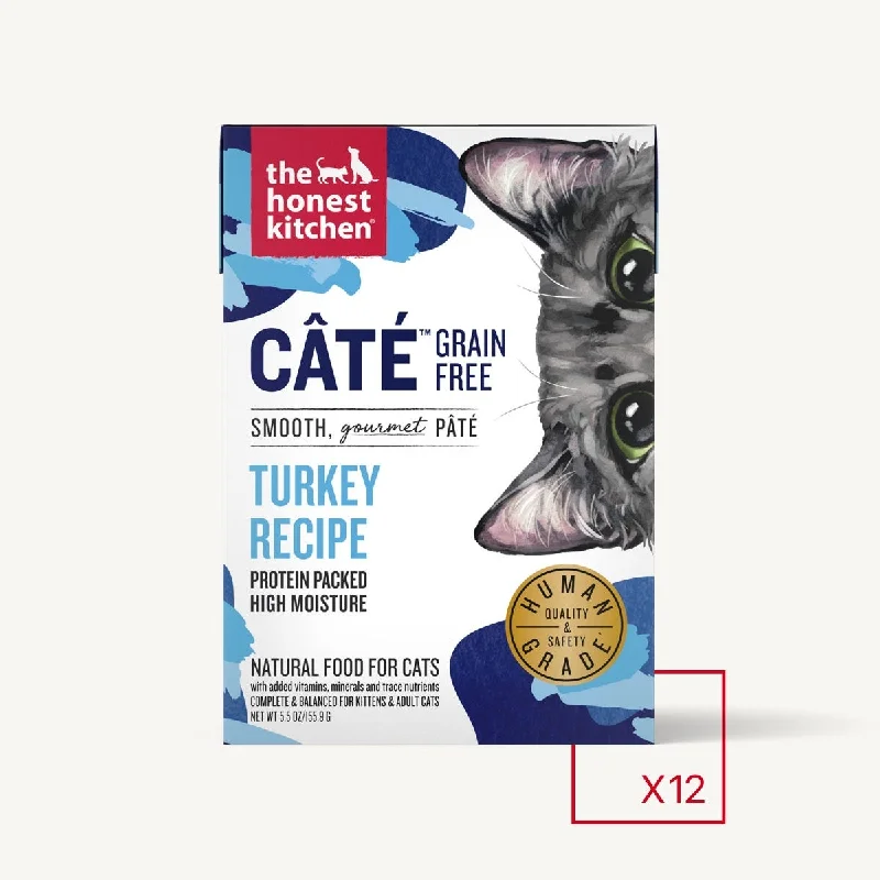  . **Health and Nutrition**  The Honest Kitchen - CÂTÉ - Grain Free Turkey Pate (Wet Cat Food)