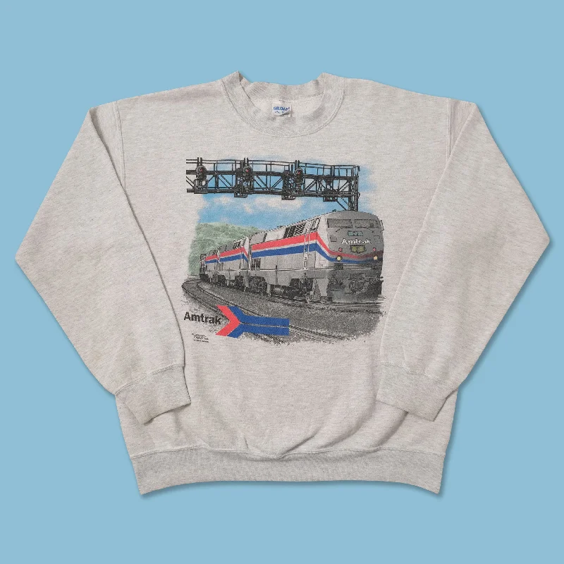 ---Vintage Amtrak Train Sweater Medium