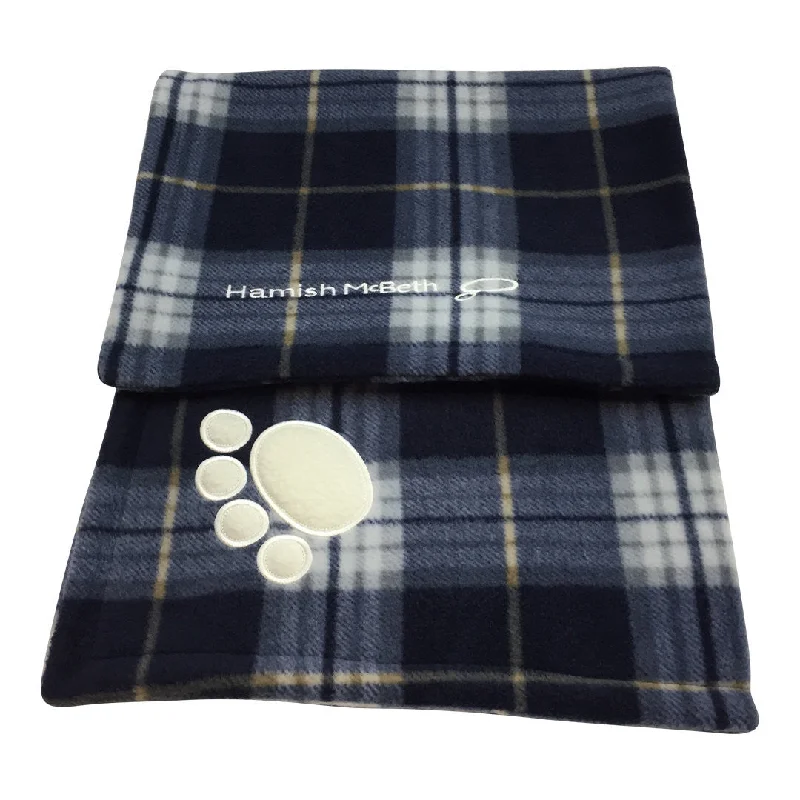 - Deodorizing cat litter tofu litterHamish McBeth Pet Blanket - Tartan Blue