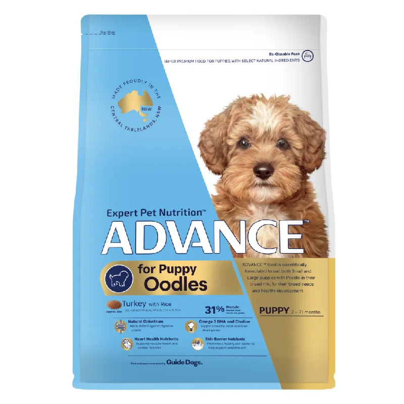 - Special food for puppiesAdvance Dog Food Puppy Oodle