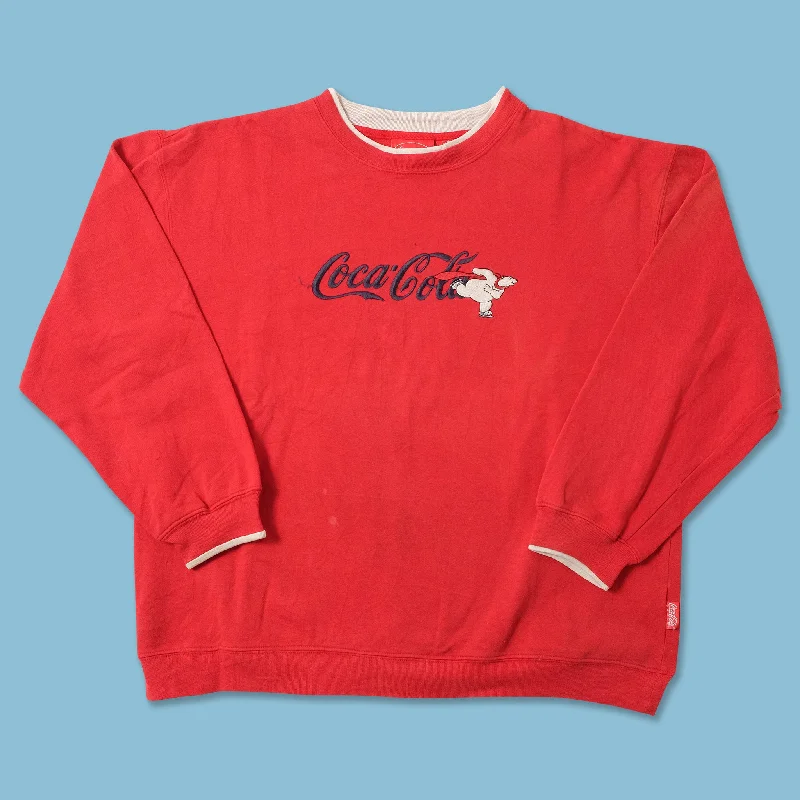 - Pregnant cat delivery room warming boxVintage Coca Cola Sweater Large