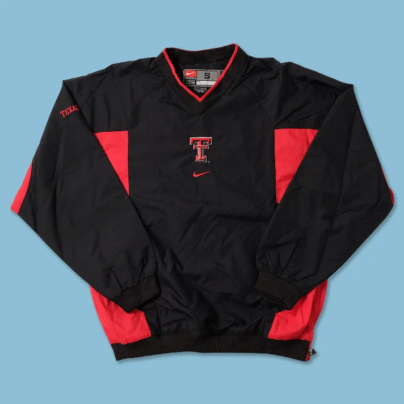 ---Vintage Nike Texas Tech Windbreaker Medium